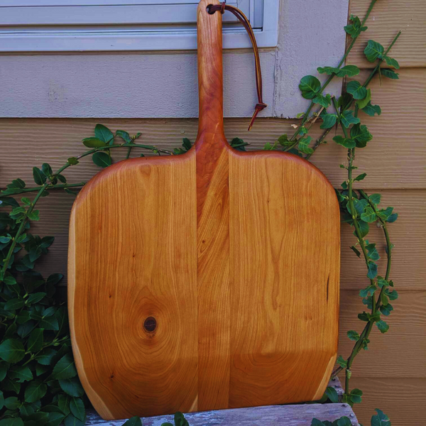 Cherry Wood Pizza Peel with Wooden Handle