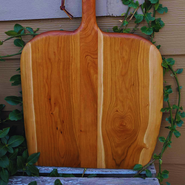 Cherry Wood Pizza Peel with Wooden Handle
