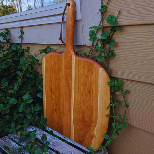 Cherry Wood Pizza Peel with Wooden Handle