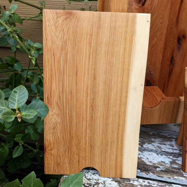 Hickory Wood 3 Liter Wine Box Holder, Wooden Bota Wine Box with Removable Top and Front Slide.