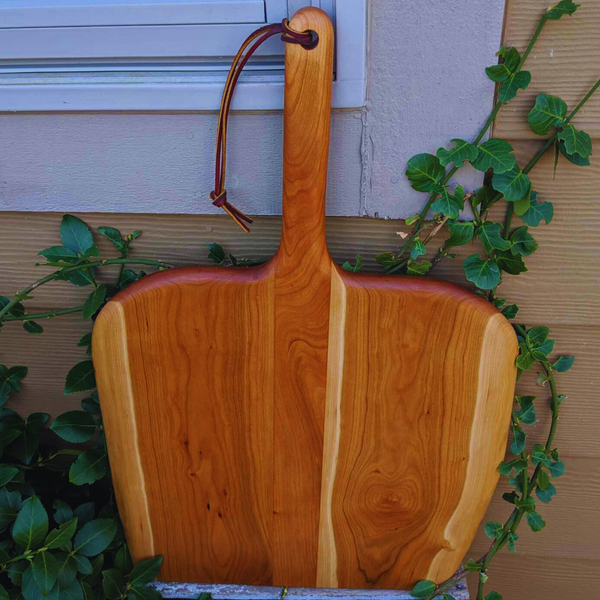 Cherry Wood Pizza Peel with Wooden Handle