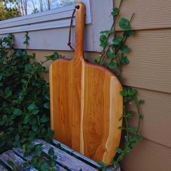 Cherry Wood Pizza Peel with Wooden Handle