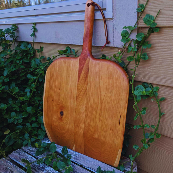 Cherry Wood Pizza Peel with Wooden Handle