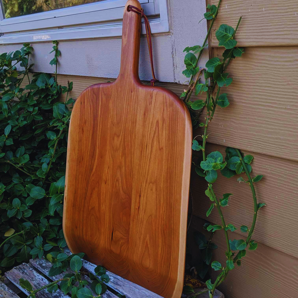 Cherry Wood Pizza Peel with Wooden Handle