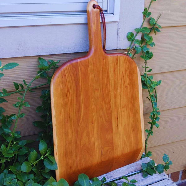 Cherry Wood Pizza Peel with Wooden Handle