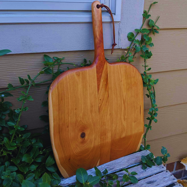 Cherry Wood Pizza Peel with Wooden Handle