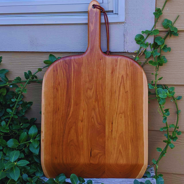 Cherry Wood Pizza Peel with Wooden Handle