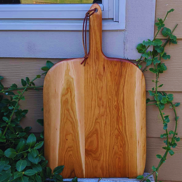 Cherry Wood Pizza Peel with Wooden Handle