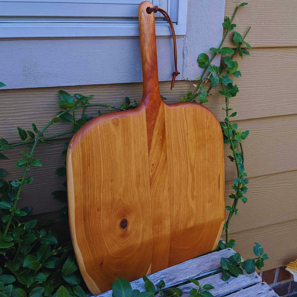 Cherry Wood Pizza Peel with Wooden Handle