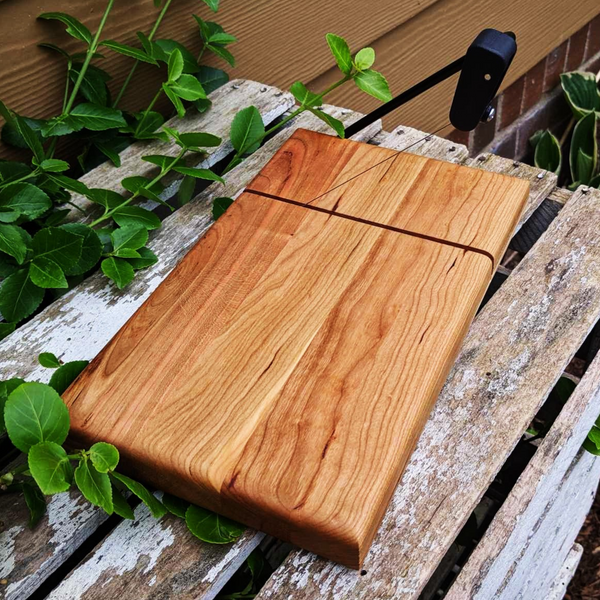 Cherry Wood Cheese Slicing Board