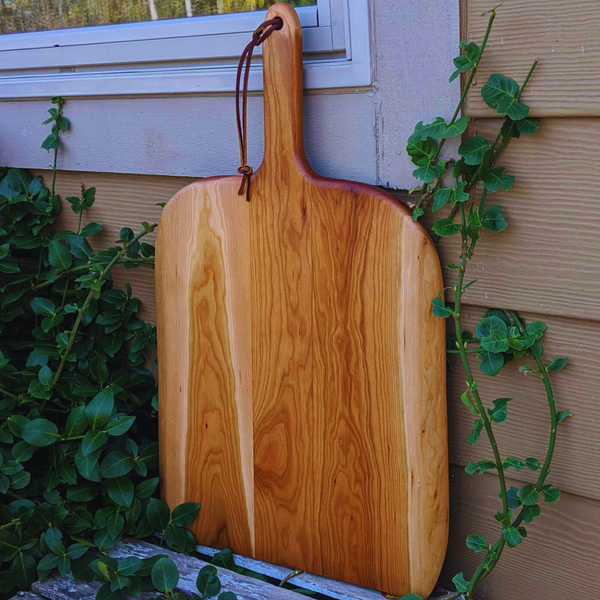 Cherry Wood Pizza Peel with Wooden Handle