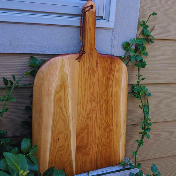 Cherry Wood Pizza Peel with Wooden Handle