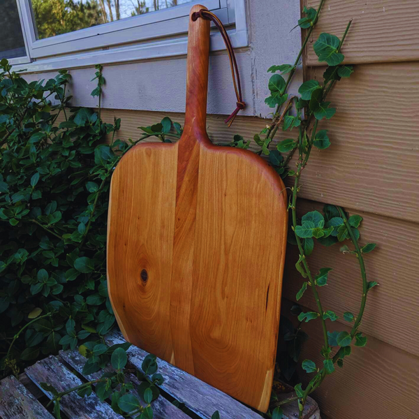 Cherry Wood Pizza Peel with Wooden Handle