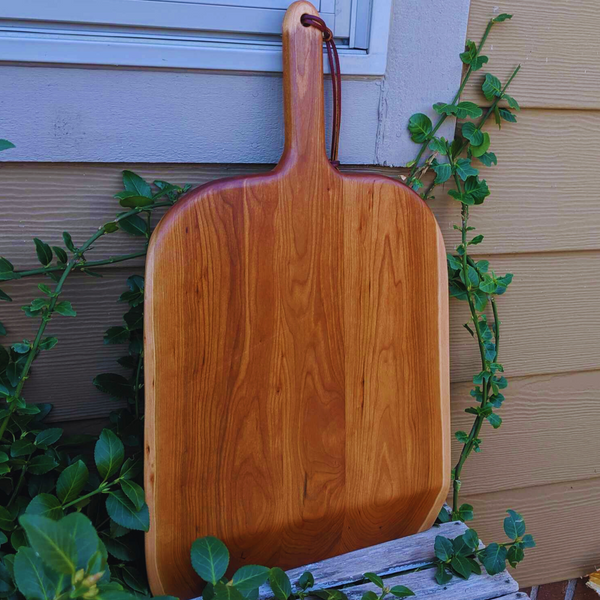 Cherry Wood Pizza Peel with Wooden Handle