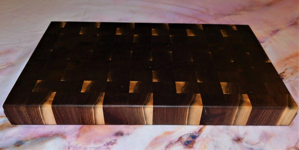 Black Walnut End Grain Cutting Board - Springhill Millworks