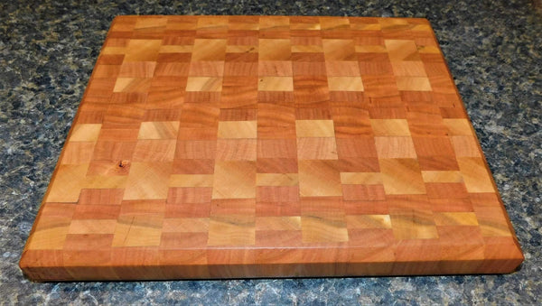 Cherry Wood End Grain Cutting Board - Springhill Millworks