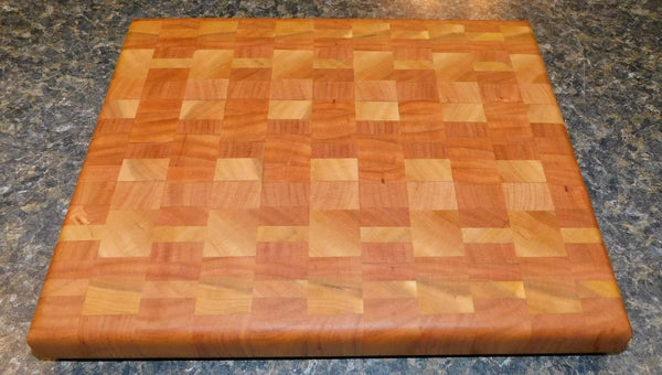 Cherry Wood End Grain Cutting Board - Springhill Millworks