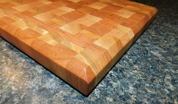 Cherry Wood End Grain Cutting Board - Springhill Millworks