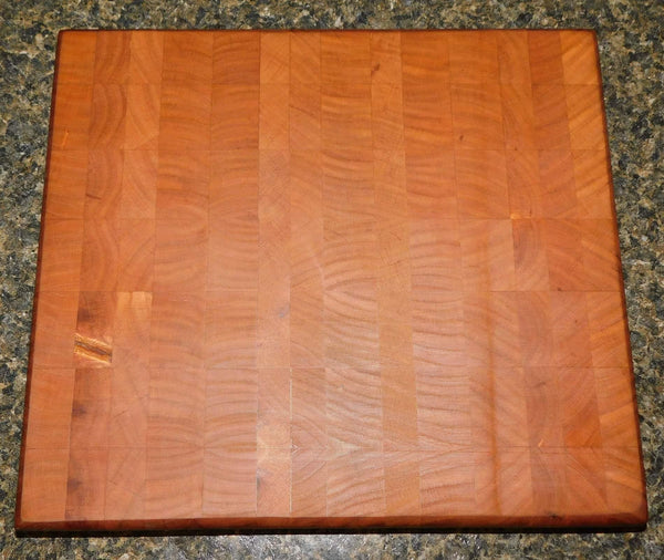 Cherry Wood End Grain Cutting Board - Springhill Millworks