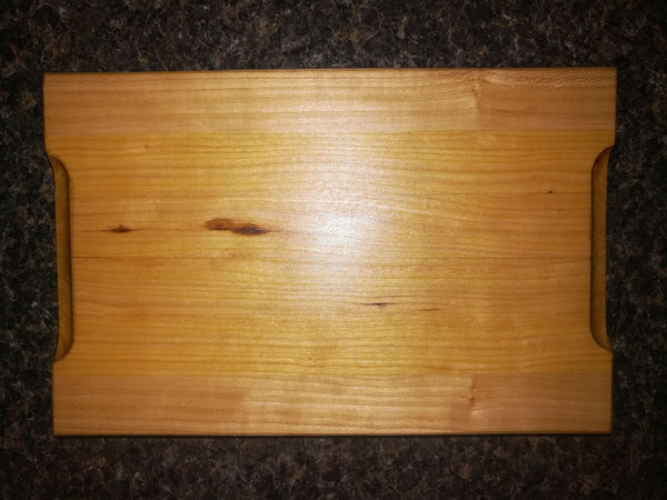 Cherry Wood Edge Grain Cutting Board