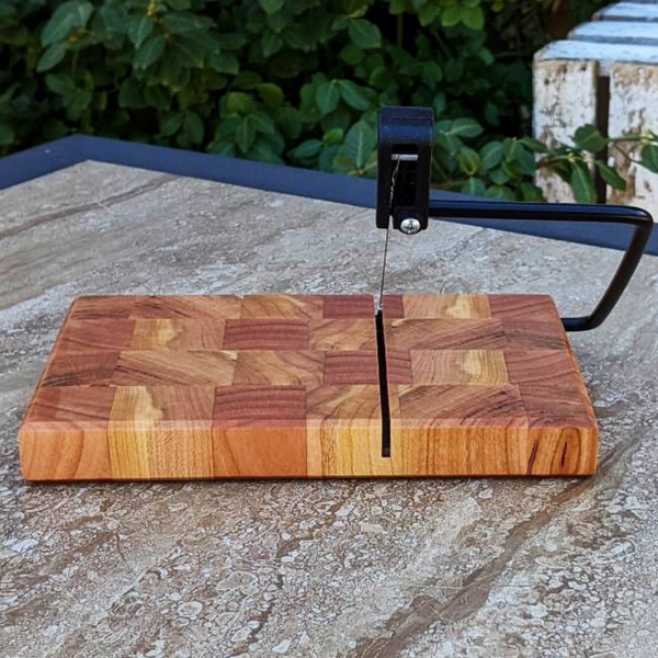 Cherry Wood End Grain Cheese Slicing Board