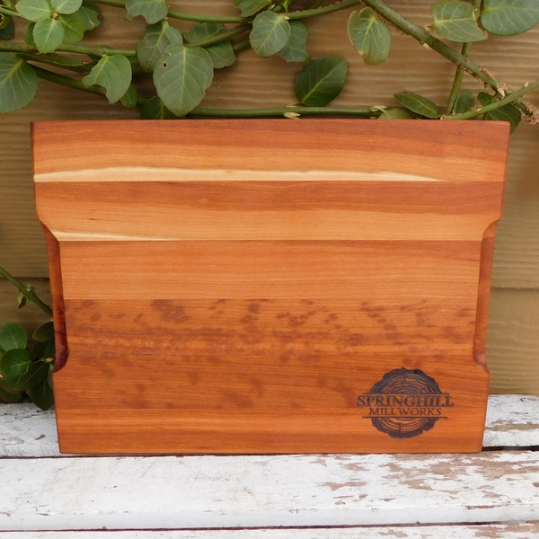 Cherry Wood Edge Grain Cutting Board