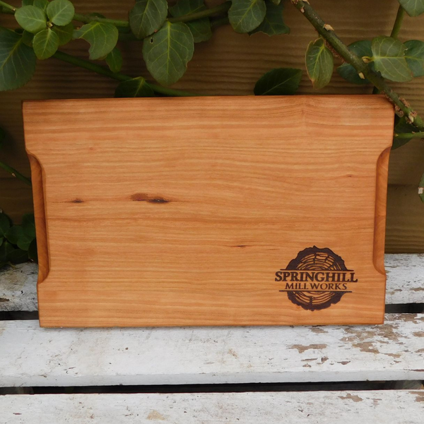 Cherry Wood Edge Grain Cutting Board