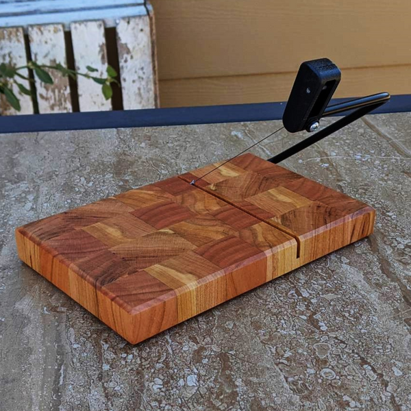 Cherry Wood End Grain Cheese Slicing Board