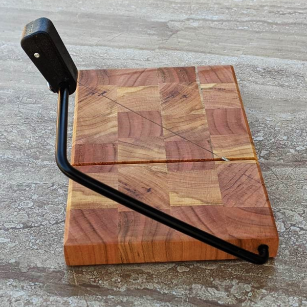 Cherry Wood End Grain Wooden Cheese Slicing Board