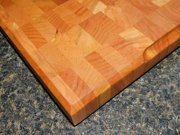 Cherry Wood End Grain Cutting Board - Springhill Millworks