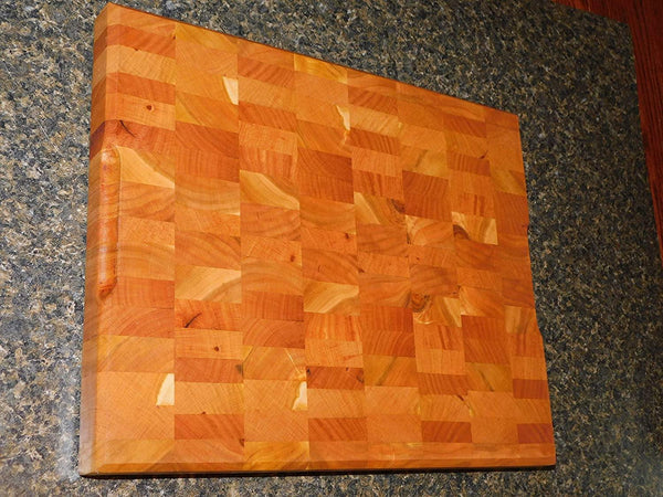 Cherry Wood End Grain Cutting Board - Springhill Millworks