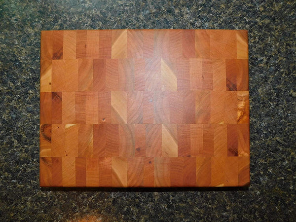 Cherry Wood End Grain Cutting Board - Springhill Millworks