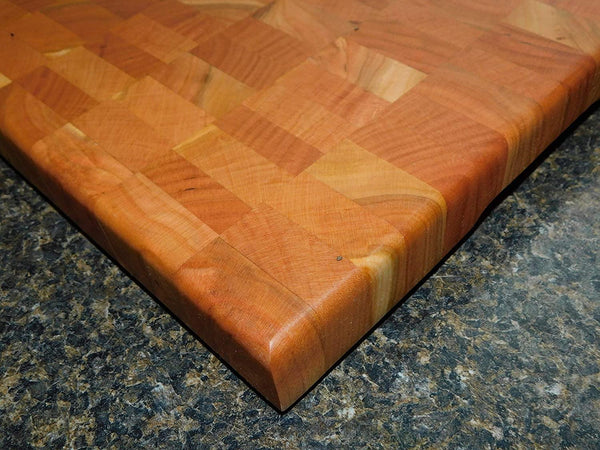 Cherry Wood End Grain Cutting Board - Springhill Millworks