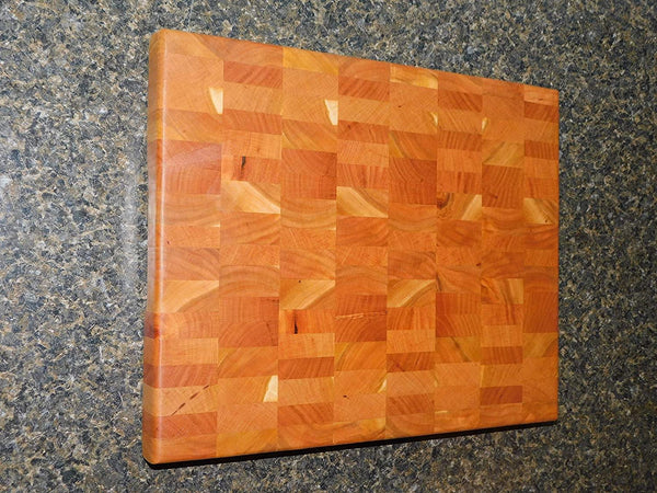 Cherry Wood End Grain Cutting Board - Springhill Millworks