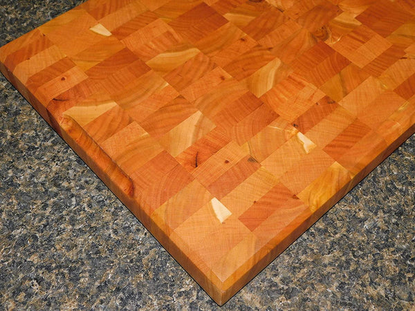 Cherry Wood End Grain Cutting Board - Springhill Millworks