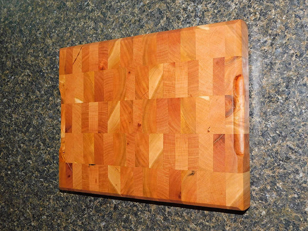 Cherry Wood End Grain Cutting Board - Springhill Millworks