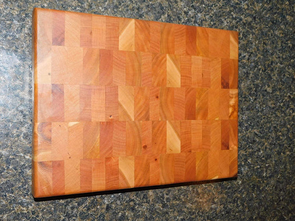 Cherry Wood End Grain Cutting Board - Springhill Millworks