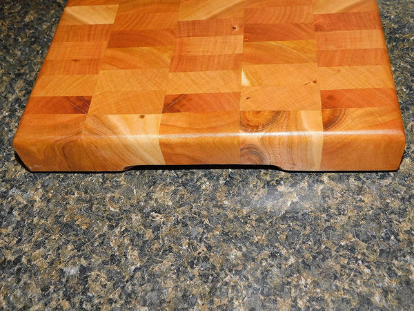 Cherry Wood End Grain Cutting Board - Springhill Millworks