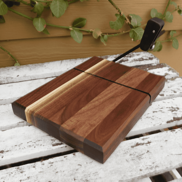 Butcher Block Black Walnut Cheese Slicing Board