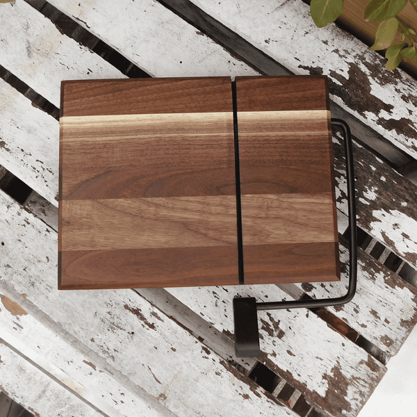 Butcher Block Black Walnut Cheese Slicing Board