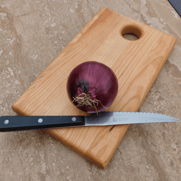 Little Chopper Cutting Board - Cherry Wood Edge Grain