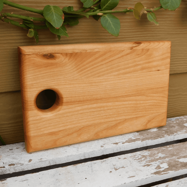 Little Chopper Cutting Board - Cherry Wood Edge Grain