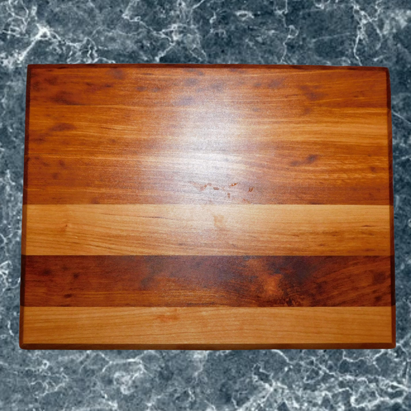 Cherry Wood Edge Grain Cutting Board