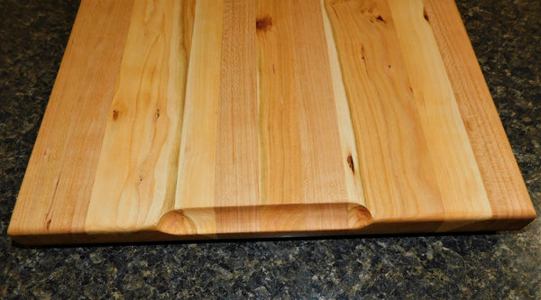 Cherry Wood Edge Grain Cutting Board - Springhill Millworks