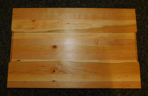 Cherry Wood Edge Grain Cutting Board - Springhill Millworks