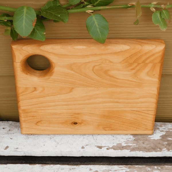 Mini Little Chopper Cutting Board - Cherry Wood Edge Grain
