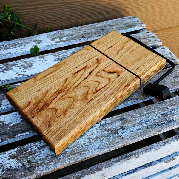Cherry Wood Cheese Slicing Board