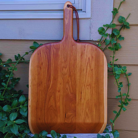 Cherry Wood Pizza Peel with Wooden Handle