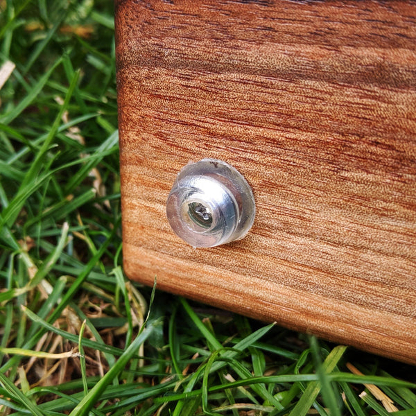 Large Black Walnut Charcuterie Board with Cast Iron Handles | Handmade Serving Tray