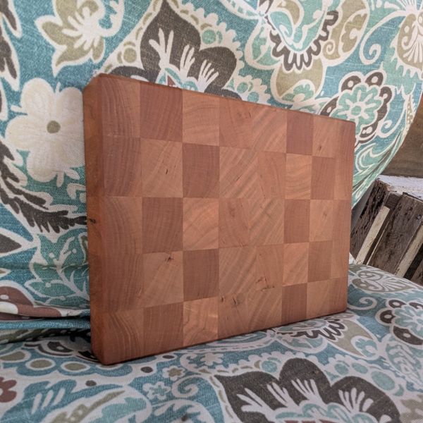 Cherry Wood End‑Grain Cutting Board